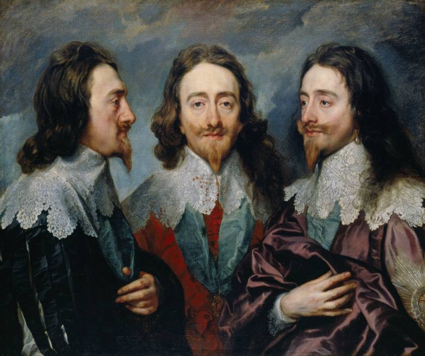 Charles I portretstudie