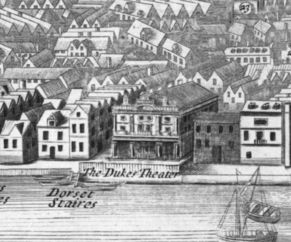 Hollar, view of London